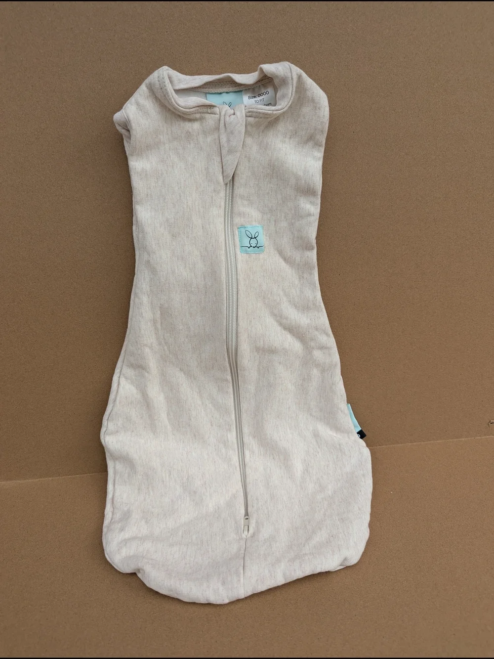 Ergopouch Cocoon Swaddle Sack Oatmeal TOG Marle Newborn Bamboo Baby